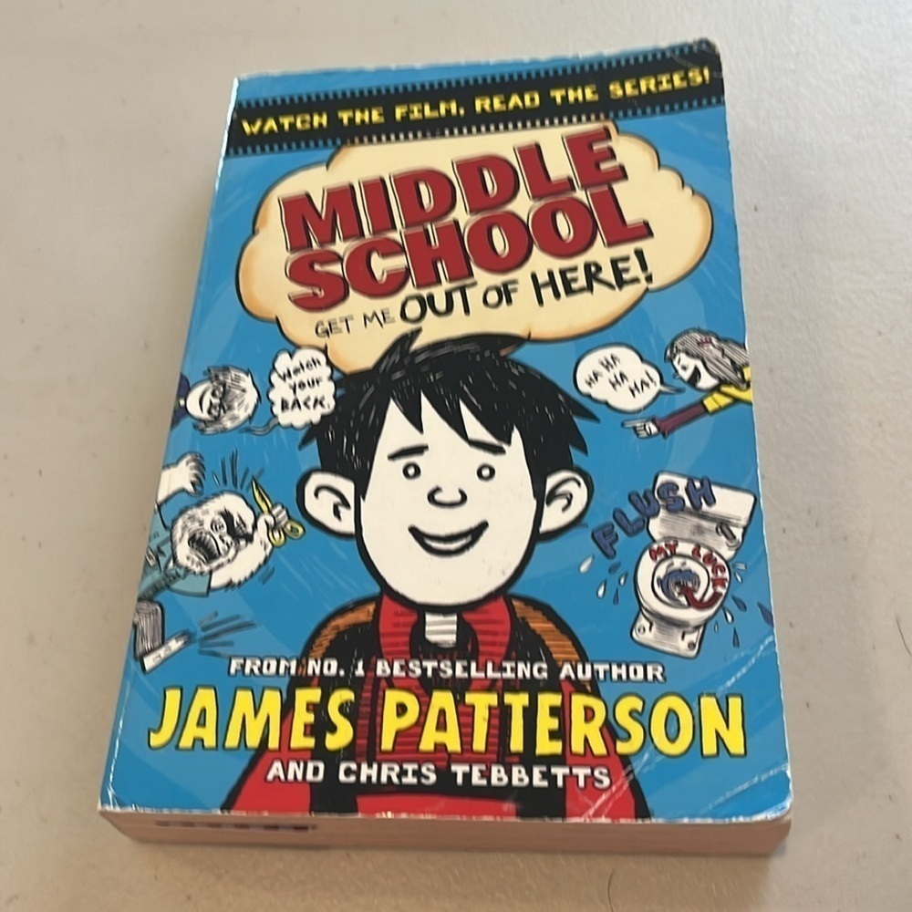 Middle School Series by James Patterson - set of 3 books - Picture 6 of 11